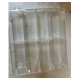 Clear Acrylic Multi-Compartment Storage Organizer - Retail: $15