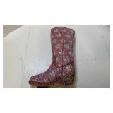 Cowgirl Boot Pillow - Retail: $50