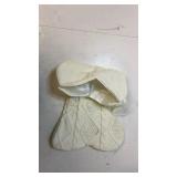 Cable Knit Christmas Stocking - White - Retail: $15