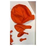 Orange Party Balloons Bulk Pack - Retail: $8