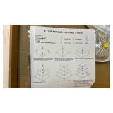 YestBuy 4 Tier Cupcake Stand Acrylic Tower Display - Retail: $28