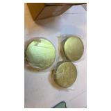 3pcs Cookie Tins with Lids - Retail: $30