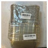 Disposable Mini Loaf Pans with Lids - Retail: $17