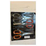 3-Pack 8.5\"Kitchen Scissors - Retail: $13