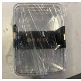 Plastic Storage Bins - Retail: $15