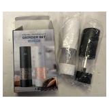 Electric Salt and Pepper Grinder Set - Retail: $25