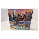 Rocky Mountain Christmas - 1000 Piece Jigsaw Puzzle - Retail: $20