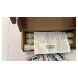 6.7 Inches Flameless Taper Candles - Retail: $20