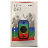 YOCO Y309B Rainbow LED Wireless Speaker - Retail: $18