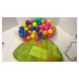 Caterpillar Kids Play Tunnel and Tent with 50 Balls - Retail: $50
