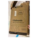 Letter Size Clipboards - Retail: $17