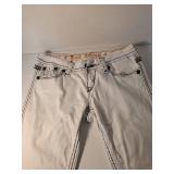 Rock Revival White Denim Jeans