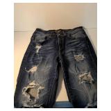 Kendall For Express Distressed Denim Jeans