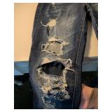 Kendall For Express Distressed Denim Jeans