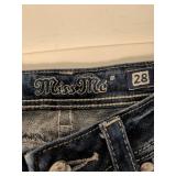Miss Me Boot Cut Jeans Size 28