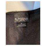 Crystal Embellished Black Evening Dress