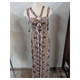 Bisou Bisou Snake Print Maxi Dress