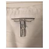 BKE White Button-Down Shirt Size L