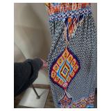 Bongo Aztec Print Maxi Dress