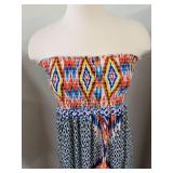 Bongo Aztec Print Maxi Dress