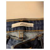 Kan Can Designer Jeans with Orange Stitching