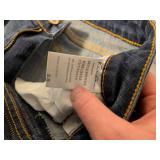 Kan Can Designer Jeans with Orange Stitching