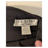 J.R. Nites by Caliendo Black Evening Dress pants Size 8