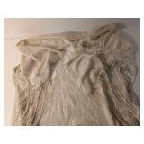 Daytrip Cream Lace Sheer Dress Size S