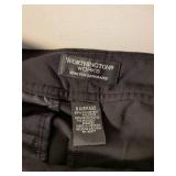Worthington Works Black Zip-Up Jacket