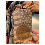 Affliction American Customs Crystal Design T-Shirt