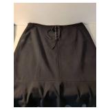Mac & Jac Black Pleated Skirt Size 8