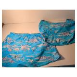 Tropical Palm Tree Print Swimsuit