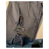 Flying Monkey Black Distressed Jeans