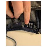 GAP Designer Tie-Dye Navy & Orange Lounge Pants