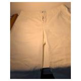 GAP White Cotton Dress and Gingham Pants Set