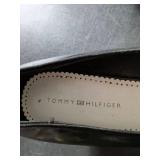 Tommy Hilfiger Black Cutout Kitten Heel Pumps