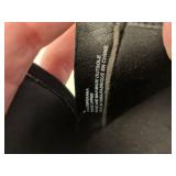 Black Suede Hidden Wedge Sneakers