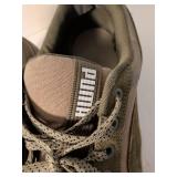 Puma Suede Olive Green Skateboarding Shoes