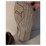 Puma Suede Olive Green Skateboarding Shoes