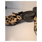 BCBG Generation Animal Print Mules and Clogs Set