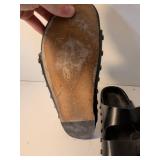 Isabel Marant Black Leather Sandals