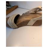 Maurices White Leather Sandals Collection