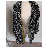 Daytrip Animal Print Jacket with Gold Lining