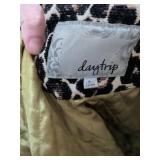 Daytrip Animal Print Jacket with Gold Lining
