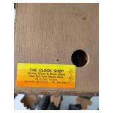 Black Forest Cuckoo Clock with Bird Motif / Bird is broken off