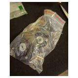 Replacement Luggage Suitcase Wheels OD 80mm Repair Kit Parts Retail $26