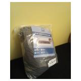 Velvet Stretch Couch Cushion Cover (3 Piece Sofa Cushion Covers, Grey) Retail $35