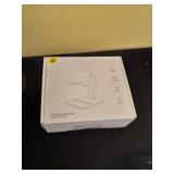 Universal Tablet Stand Holder for Desk, 2-Stage Foldable Adjustable Grey Retail $28