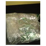 Clear Luggage Cover Tough Protector Fits for 24-26 Inches (Clear PVC, M) Retail $15