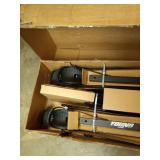 Young Electric E-Bike Rack with Ramp, Hitch 2 Bike Rack, 200 lbs Capacity Electric Bike Carrier, Foldable Platform Mount for Cars, Trucks, SUVs, Minivans, Up to 5-Inch Fat Tire for 2